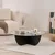 Hanah Home Sto za dnevnu sobu Liya, 90x30x90 cm, Crni