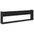 Polica za časopise s policom 2 pcs Crni hrast 100 x 12 x 30 cm