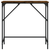 Konzolni stol boja hrasta 75 x 32 x 75 cm konstruirano drvo