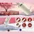 SuperLove Triple Stimulation Sex Machine Heating, Thrusting & Vibrating Soft Silicone White