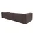 Atelier del Sofa Ugaona garnitura Fora 296x66x185cm Tamnobraon