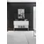 Hanah Home Komoda Luxe 120x80x30cm Zlatno-Bela