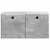 TV ormar za zid 59,5 x 41 x 30 cm Betonska siva