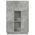 Stol Betonski sivi 71.5 x 31.5 x 106.5 cm Konstruirano drvo