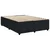 Vidaxl Box spring posteljni z vzmetnico črn 140x190 cm žamet