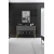 Hanah Home Komoda Luxe 120x80x30cm Zlatno-Antracit