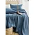 Lessentiel Maison Set Prekrivač i jastučnice Silvia, 240x260 cm, Indigo