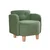 Atelier del Sofa Dečija fotelja Volie, Maslinasta