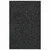 Gumenasti granulatni vanjski pod Crna 6 x 9 x 0,8 cm Guma