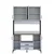 Hanah Home Višenamenska komoda JE169-3260, 120 x198.6 x38 cm, Bela