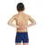 Boys swimsuit arena solid short junior navy/white 164cm