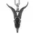 Ovratnica Baphomet Human Goat Stal - PSY1104