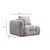 Atelier del Sofa Dvosed Amaris 2, 300 x 120 x 65 cm, Svestlosivi