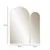 Hanah Home Ogledalo Classe, 60x73x2 cm