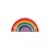 HANAH HOME Drvena igračka Valdorf Rainbov, Šarena, 12 delova