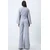 Trend Alacati Stili Ženski komplet bluza i pantalone Alc-X12498, Sivi