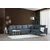 Atelier del Sofa Ugaona garnitura 83x90x300cm Tamnosiva
