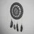 Wallity Zidna dekoracija Dreamcatcher - APT121MS, 49 x 49 cm, Crna