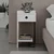 Hanah Home Noćni ormarić Sirius 32x61x30cm Beli