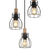 Globo 15326-3H1 - Luster na sajli MINA 3xE27/40W/230V