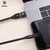 BASEUS USB NA USB-C OTG ADAPTER ALUMINIJAST ČRNEGA OBLIKA
