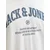 JACK & JONES Majica JJEDenver modra/temno modra/bela