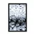 Plakat tekstura vode - 40x60 black