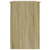 Radni stol boja sonome hrasta 102x50x76 cm konstruirano drvo