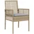 Bistro set za vrt 3 pcs Bež poliratan