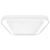 Plafonsko LED svetlo QUADRO, prigušiva, 38W/230V 3000-6000K, belo + daljinski upravljač