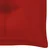 Jastuk za vrtnu klupu crveni 200x(50+50)x7 cm od tkanine Oxford