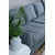 Atelier del Sofa Ugaona garnitura 83x90x300cm Tamnosiva