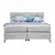 Esposa POSTELJA BOXSPRING 160 cm x 200 cm , tekstil svetlo siva