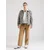 ARMANI EXCHANGE Majica temno bež/off-bela