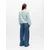 OBJECT Bluza OBJMya  pastelno modra / bela
