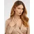 Guess Originalni bronasti uhani Circle Lights JUBE03173JWRGT/U