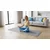 REBEL ACTIVE Strunjača prostirka za jogu, pilates i fitnes 183x61 cm debljina 1 cm TPE siva RBA-3158-2GY