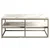 Wallity Klub sto Forteaus 110x47x52cm Zlatno-Beli