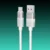 Kabl AVAX CB312 Glowy / USB-A to USB-C / 18W / 1 m / White