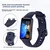 Shishan Zamenska narukvica za pametni sat za Huawei Band 8, Crna