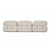 ATELIER DEL SOFA Ugaona garnitura Bubble Beige L1 O1 1R PUF