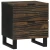 vidaXL Nočne omarice 2 kosi 40x33.5x46 cm Trden les Mango