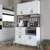 Hanah Home Komoda JE180 3403, 120x218.6x40 cm, Bela