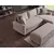Atelier del Sofa Ugaona sofa na razvlačenje Flavia, 230x72x125 cm, Bež