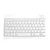 INF Brezžična Bluetooth tipkovnica - 10-palčna, polnilna White, (5000071909)