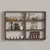 HANAH HOME Hexa Walnut