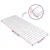 Vidaxl Nadomestne letvice za posteljo s 24 letvicami 80x200 cm