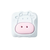 Keychron Cute Cows Aluminum Alloy Artisan kapica za tastatura AT-15