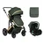 Kikka Boo Kolica Darling Army Green premium set 2in1 sa auto sedištem I-Size