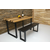 CAPOARTI Lesena klop BLACK, 120 cm